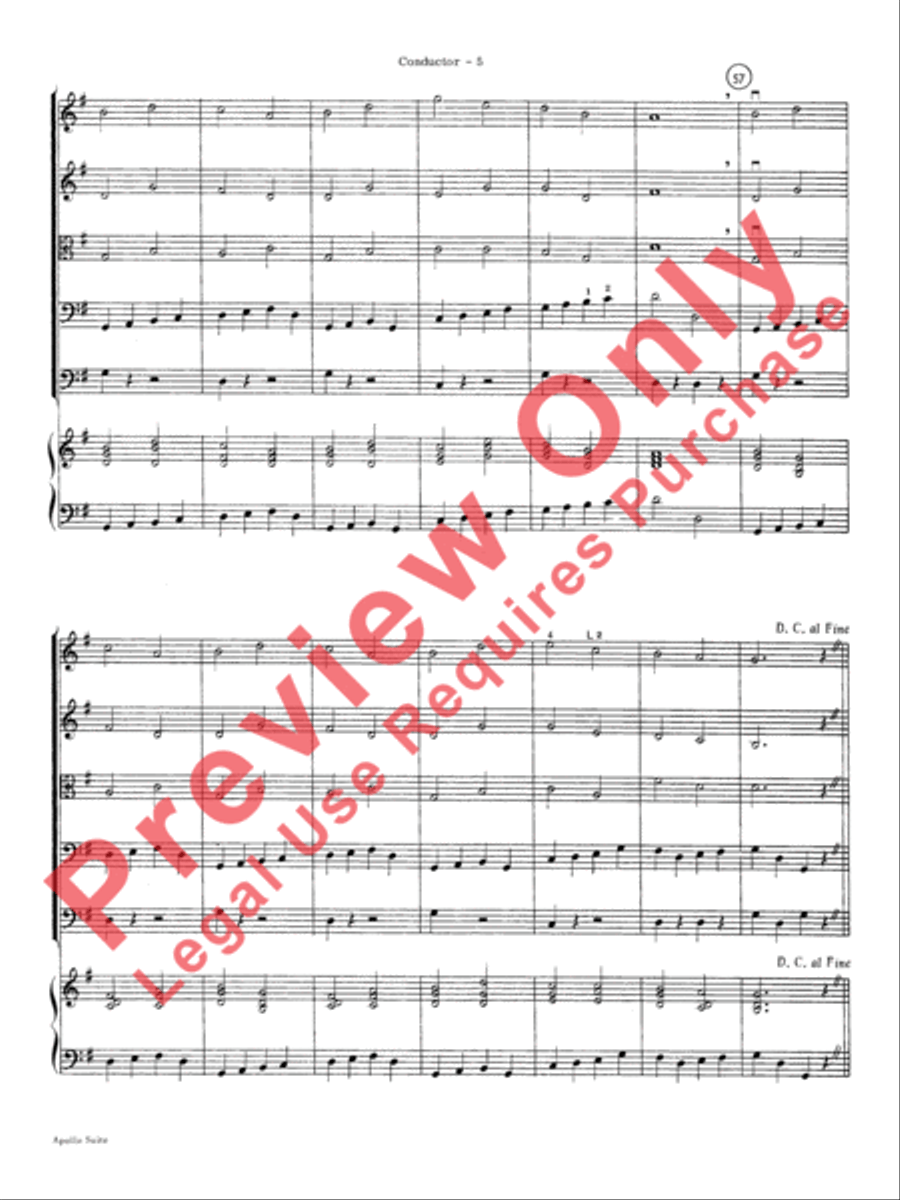 The Apollo Suite String Orchestra scores gallery preview page 8