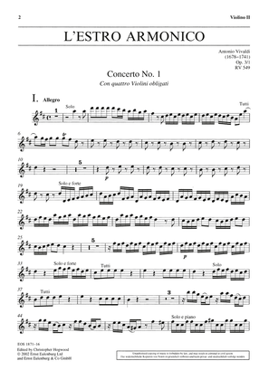 L'Estro Armonico Op. 3/1 RV 549