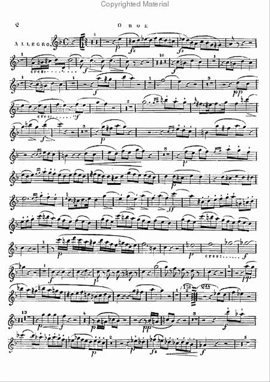 Nonet in F, Op. 31 Clarinet scores gallery preview page 3