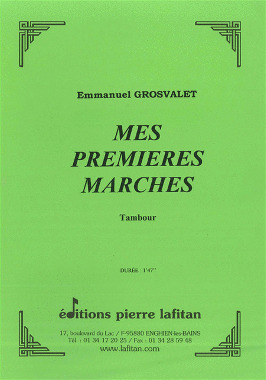 Mes premières Marches Percussion scores gallery preview page 1
