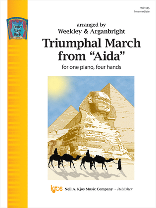 Book cover for Triumphal March From Aida