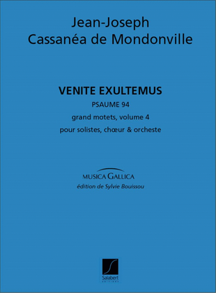 Book cover for Venite Exultemus