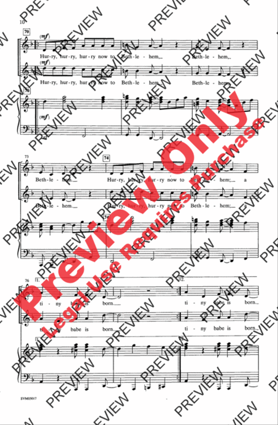 In the Christmas Spirit In the Christmas Spirit 2-Part scores gallery preview page 10