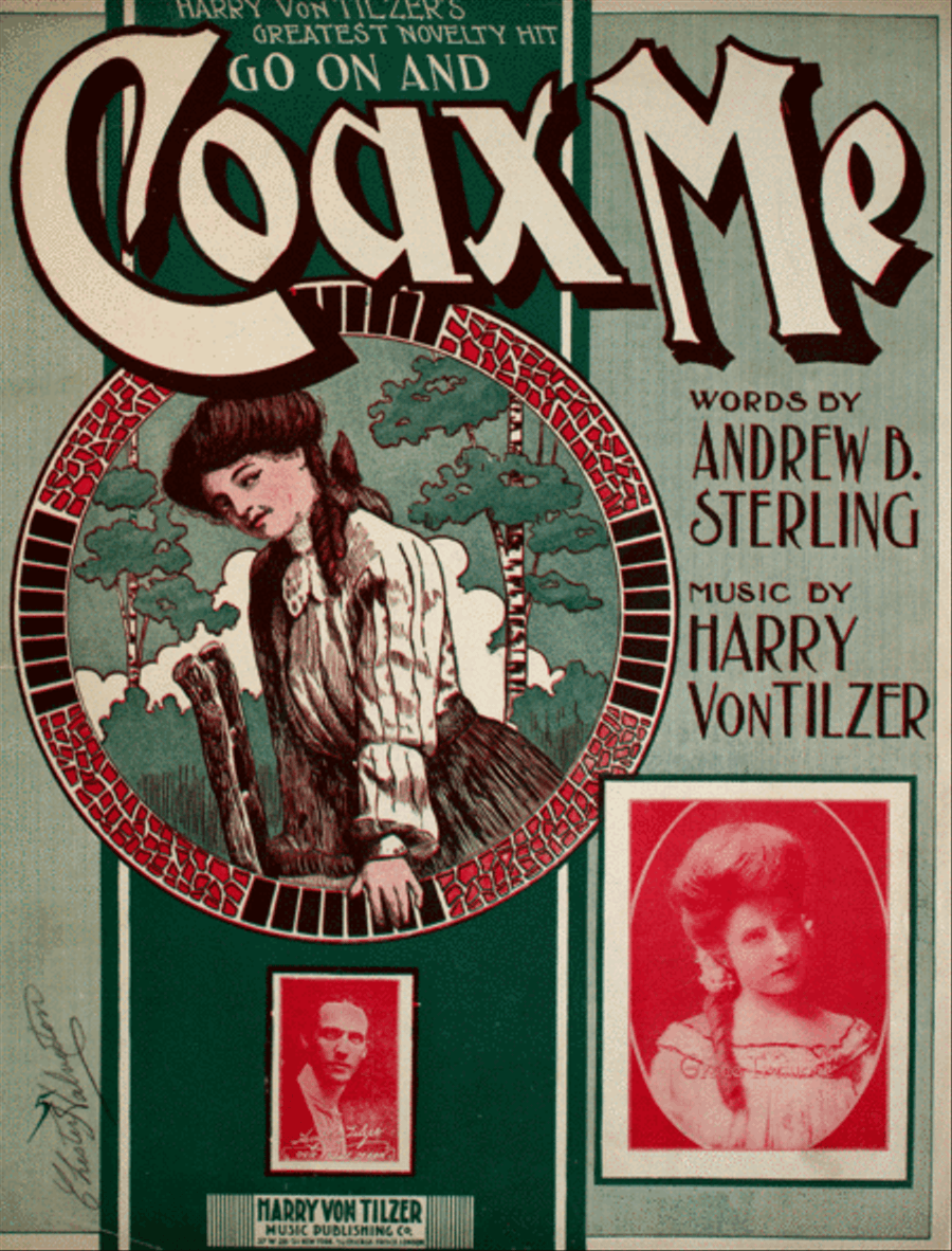 Go On and Coax Me Voice scores gallery preview page 1