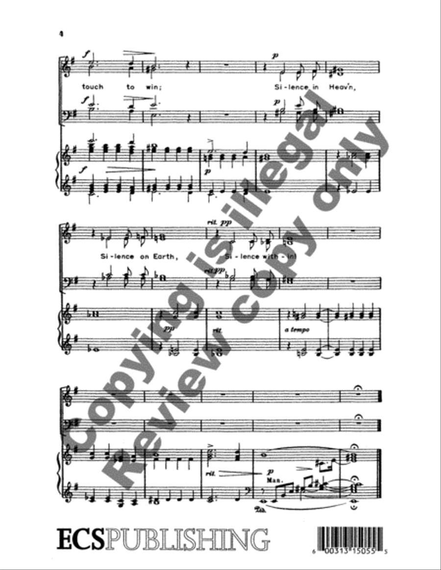 The Heart Worships The Heart Worships 4-Part scores gallery preview page 6