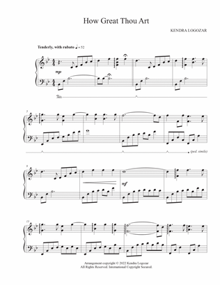 How Great Thou Art - Modern Hymn Arrangement