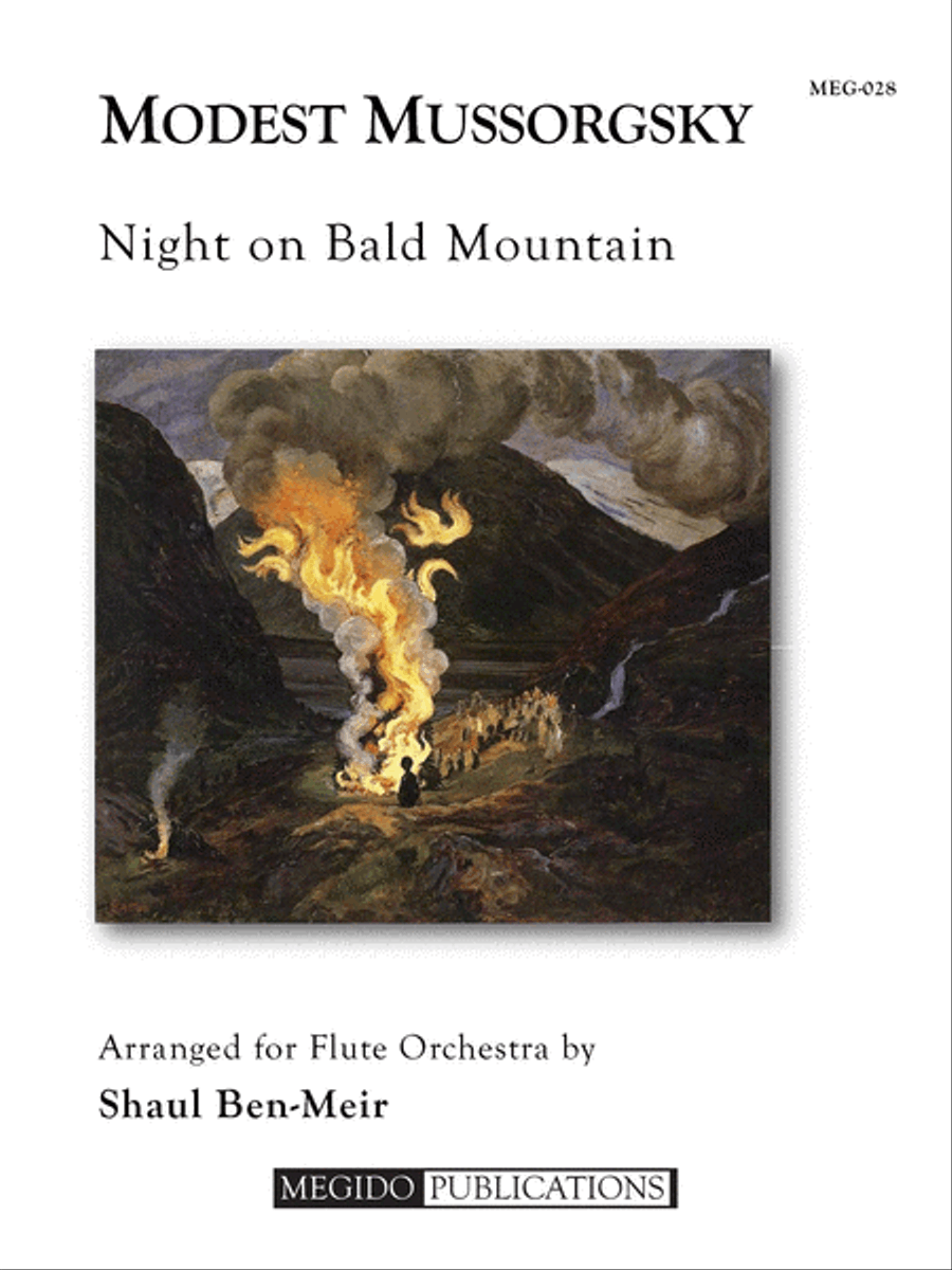 Night on Bald Mountain for Flute Orchestra Flute Choir scores gallery preview page 1