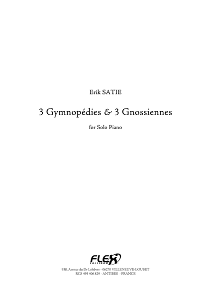 3 Gymnopedies & 3 Gnossiennes image number null