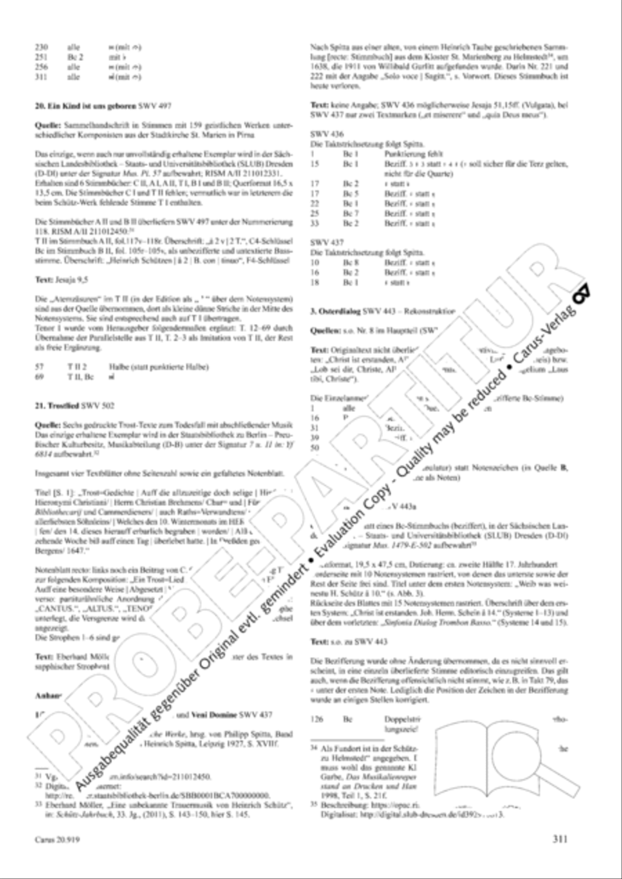 Opera varia I. Works with 1-7 parts (Complete edition, vol. 19) [Werke mit 1-7 obligaten Stimmen] Score scores gallery preview page 368