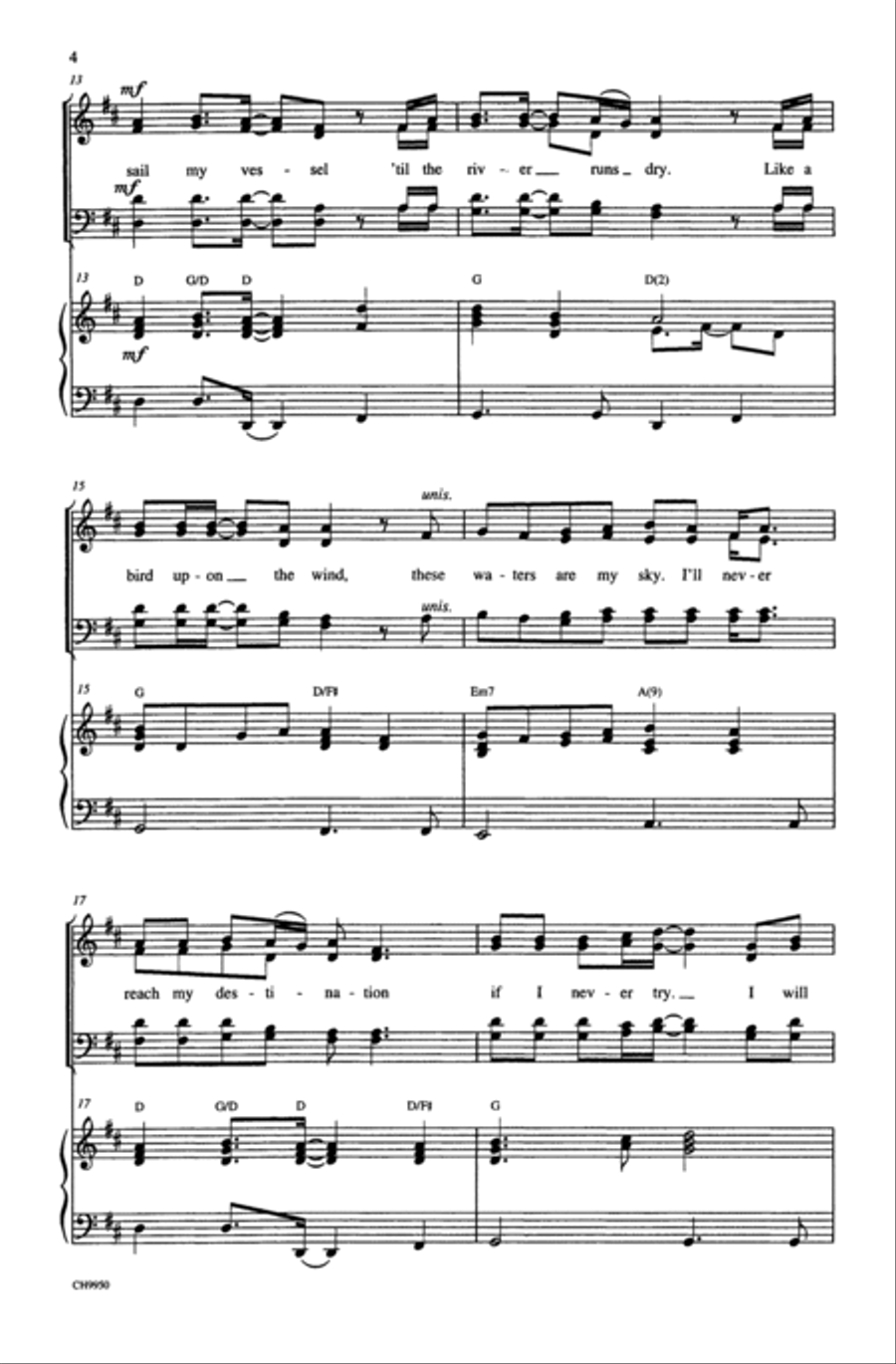 The River The River 4-Part scores gallery preview page 4