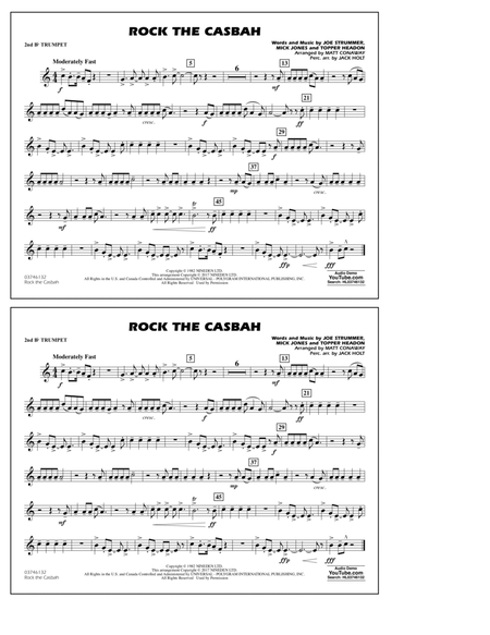 Rock the Casbah - 2nd Bb Trumpet