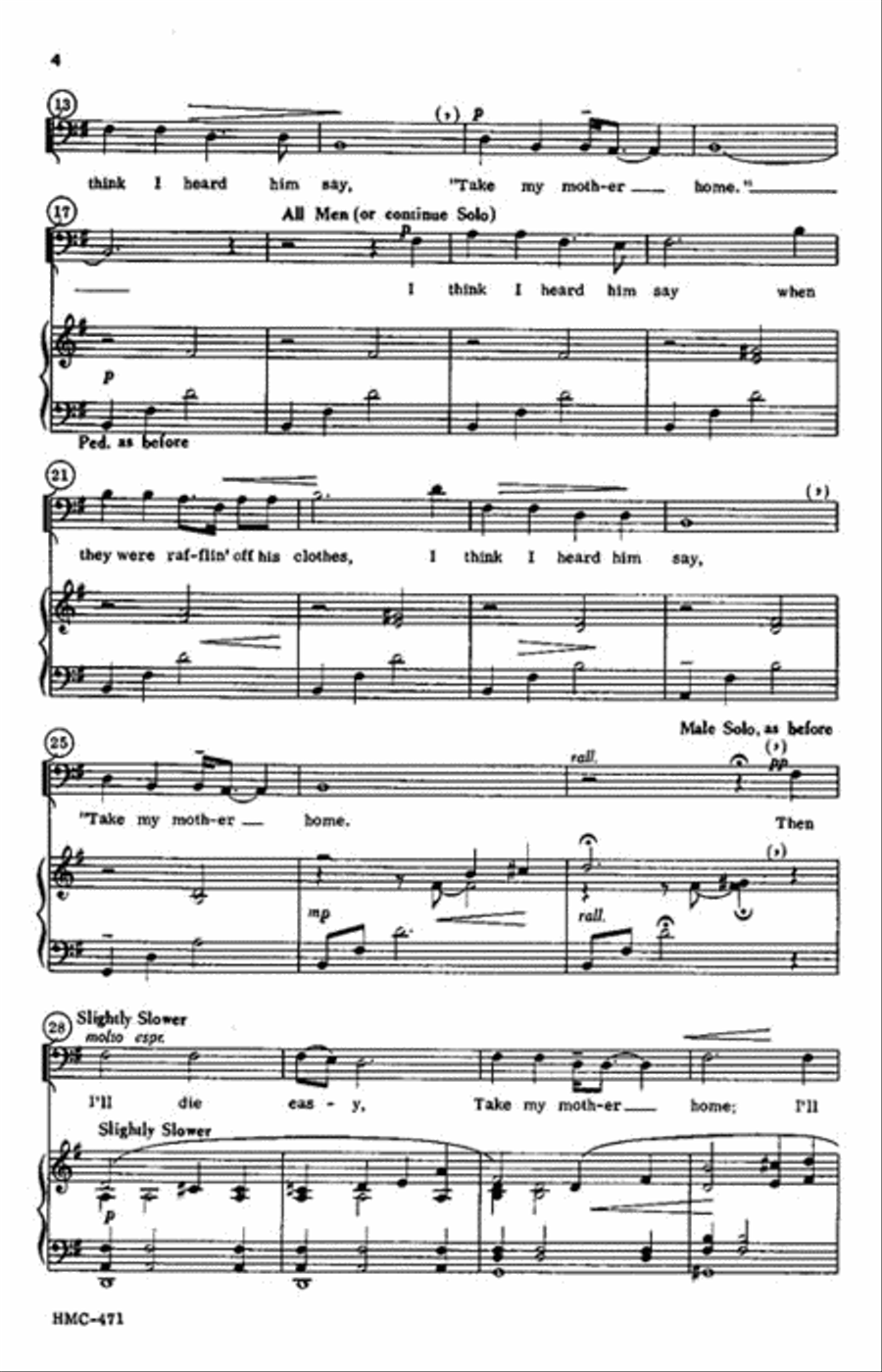 Cross-cry Cross-cry 4-Part scores gallery preview page 3