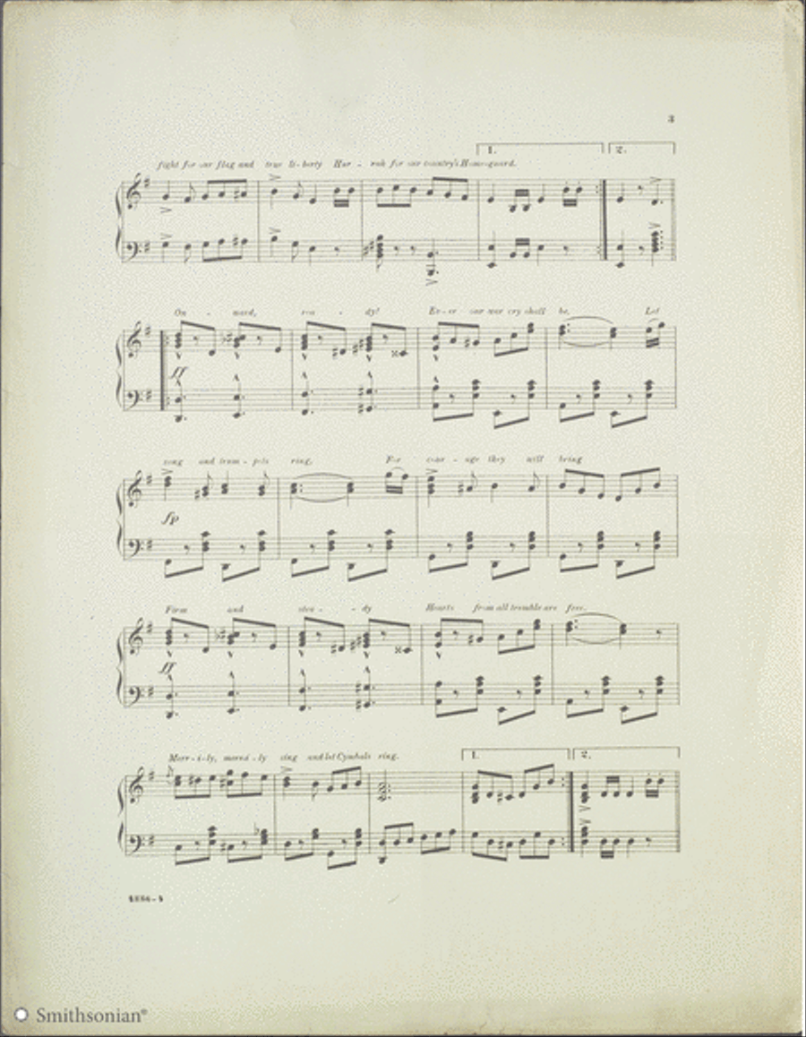 The Homeguard Quickstep The Homeguard Quickstep Piano Solo scores gallery preview page 3