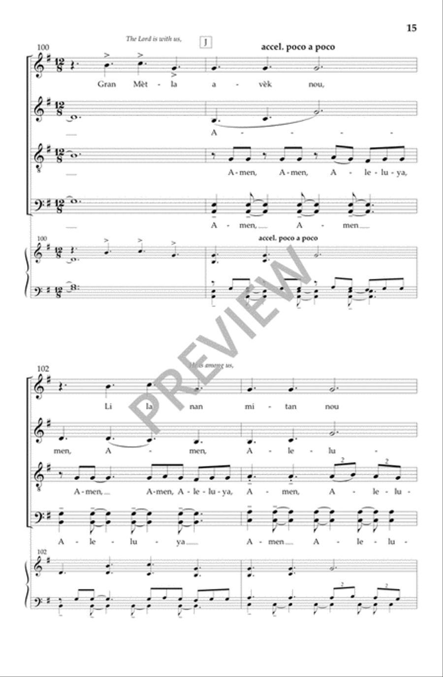 Dominus Vobiscum Divisi scores gallery preview page 16
