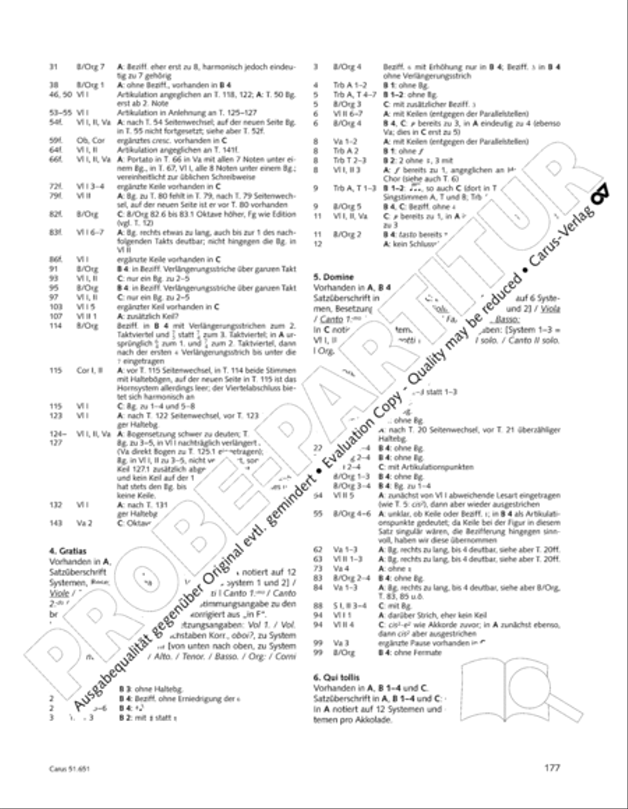 C Minor Mass, K. 427 (Missa in c KV 427) 4-Part scores gallery preview page 193
