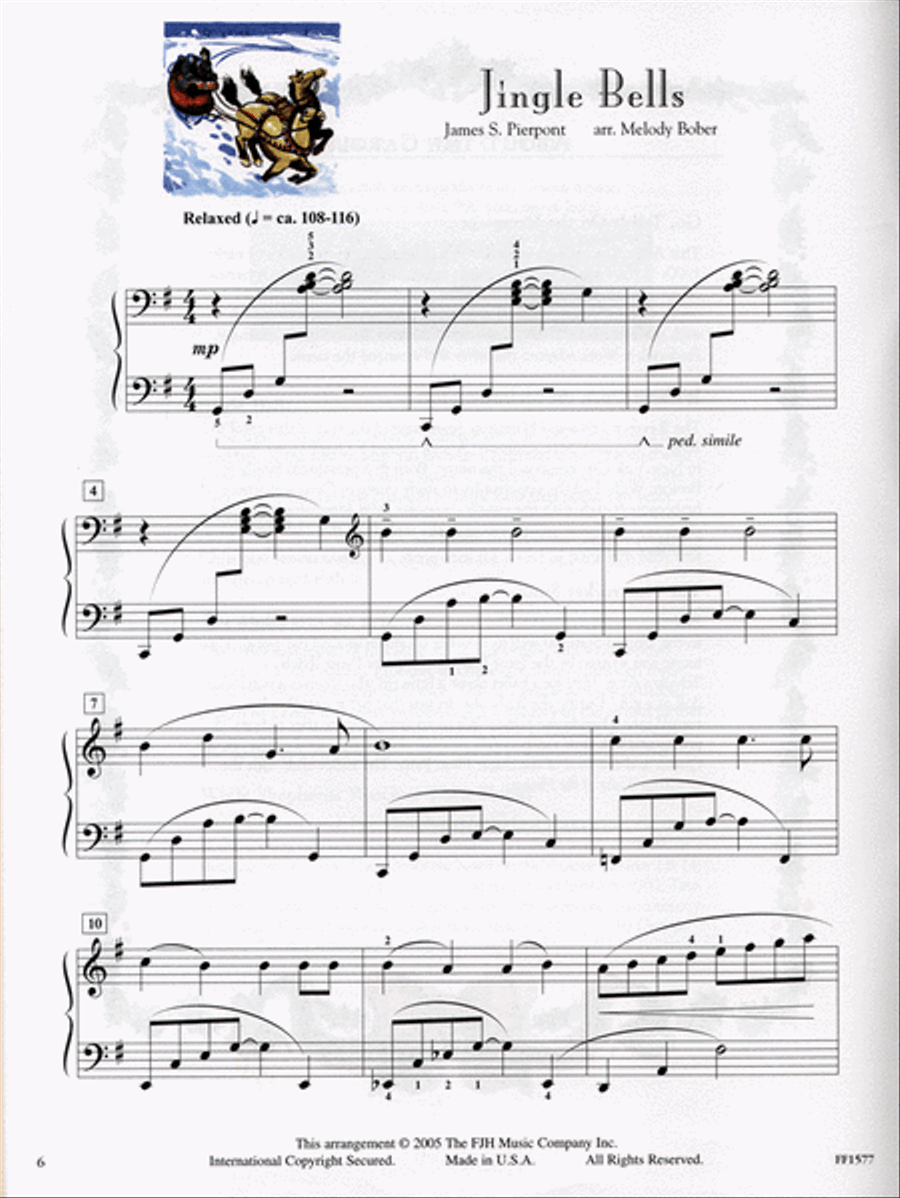 In Recital with Christmas Favorites, Book 5 Piano Method scores gallery preview page 3