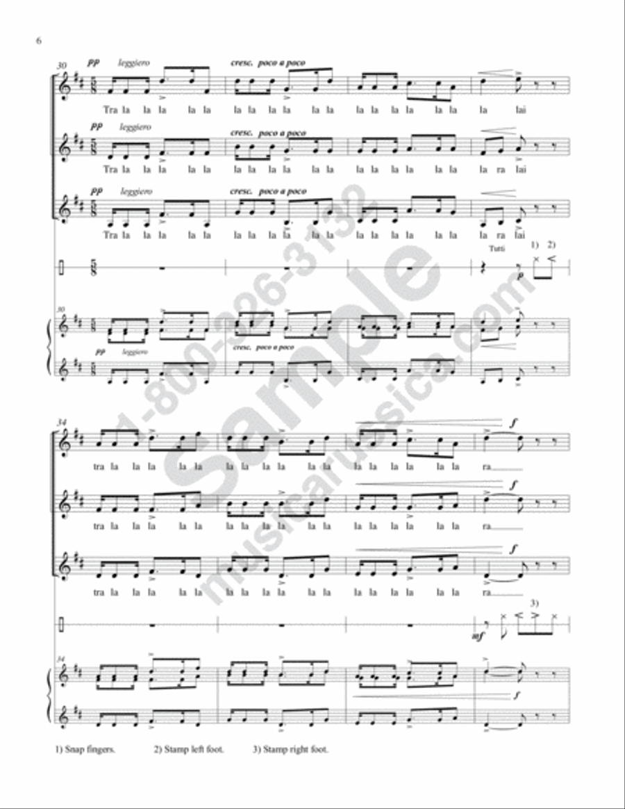 Spanish Solfeggio Spanish Solfeggio SSAA scores gallery preview page 5