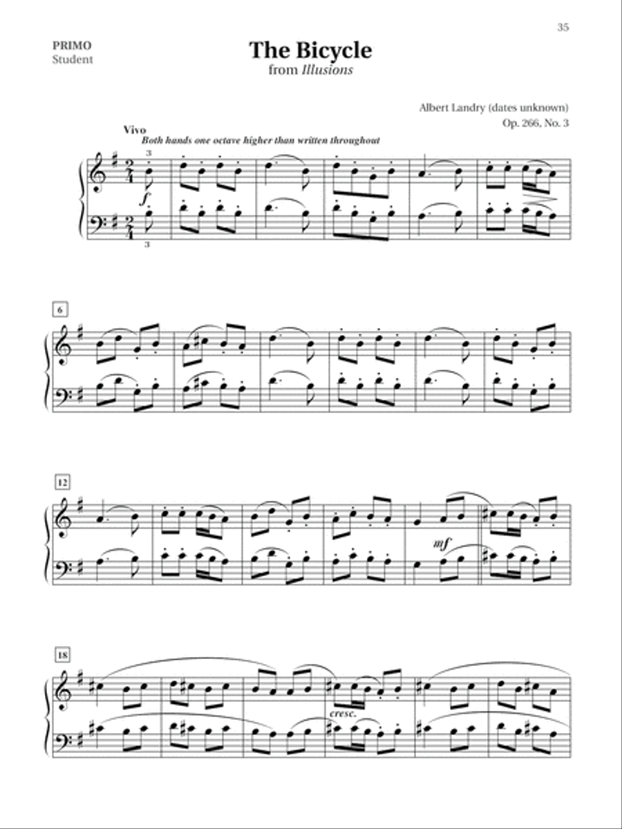 Easy Classical Piano Duets for Teacher and Student, Book 3 Small Ensemble scores gallery preview page 5