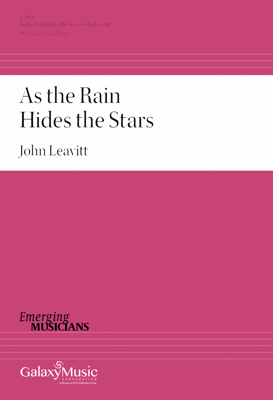 As the Rain Hides the Stars SSA scores gallery preview page 1