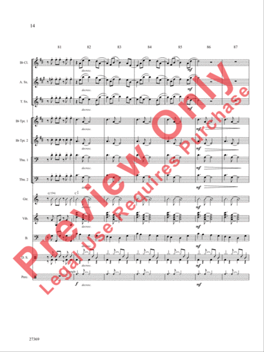 I'll Be Home for Christmas Choir scores gallery preview page 15