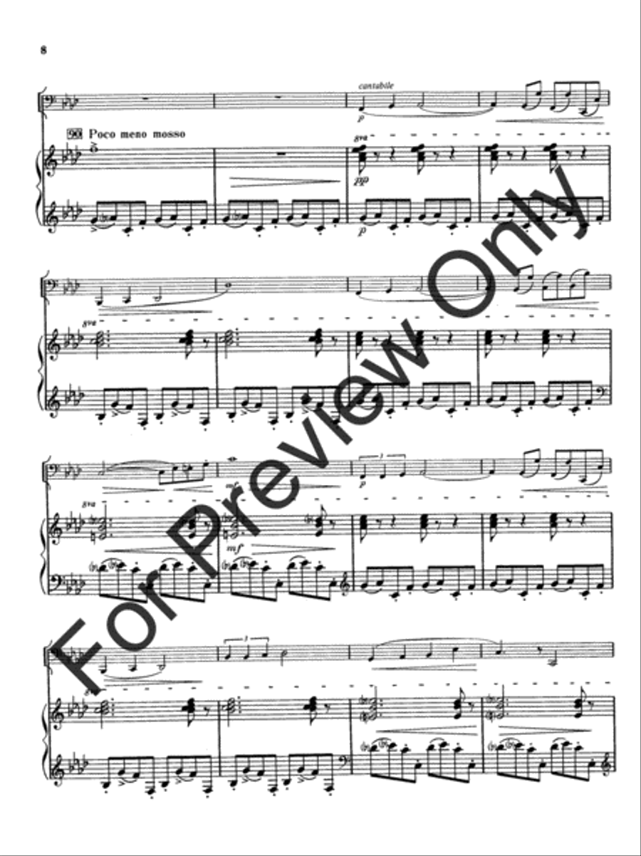 Ballad and Presto Dance Ballad and Presto Dance Tuba scores gallery preview page 10