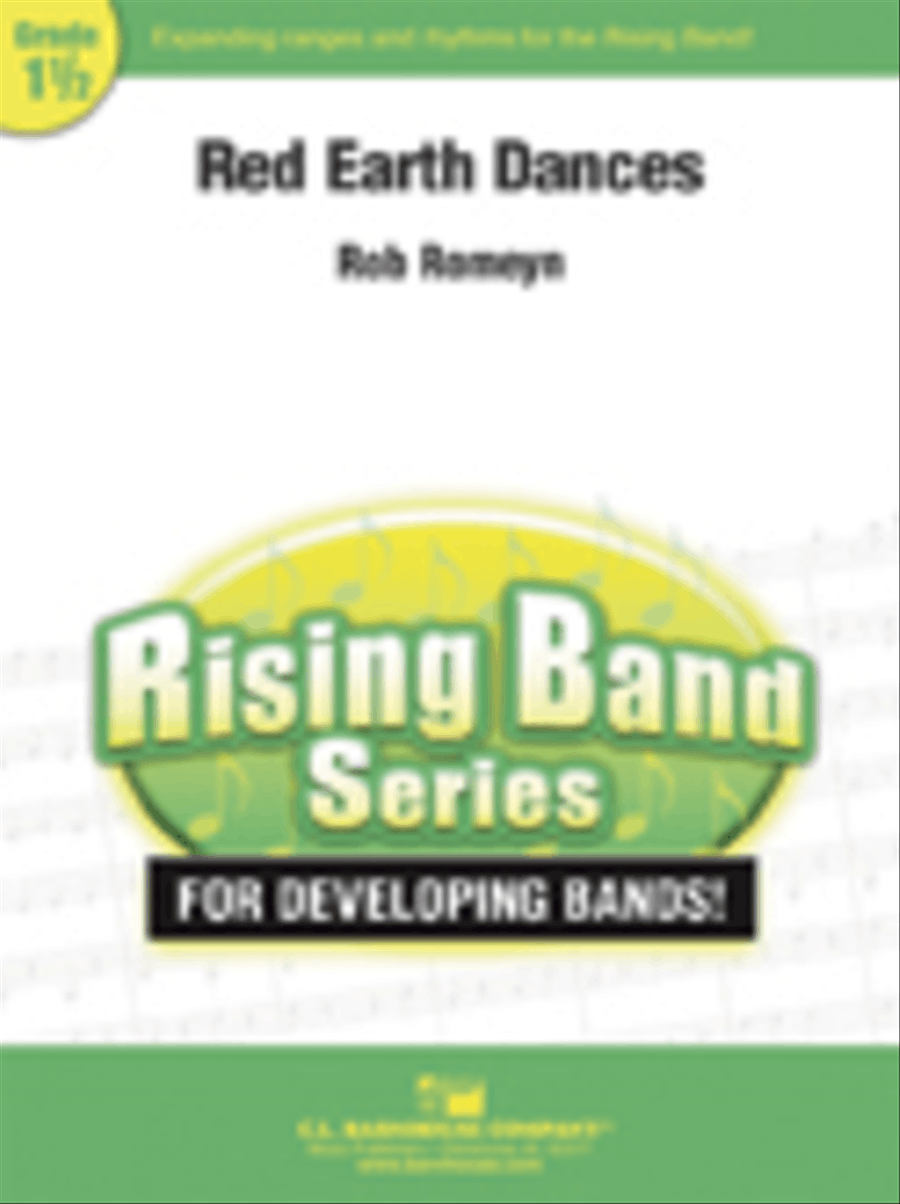 Red Earth Dances Concert Band scores gallery preview page 1
