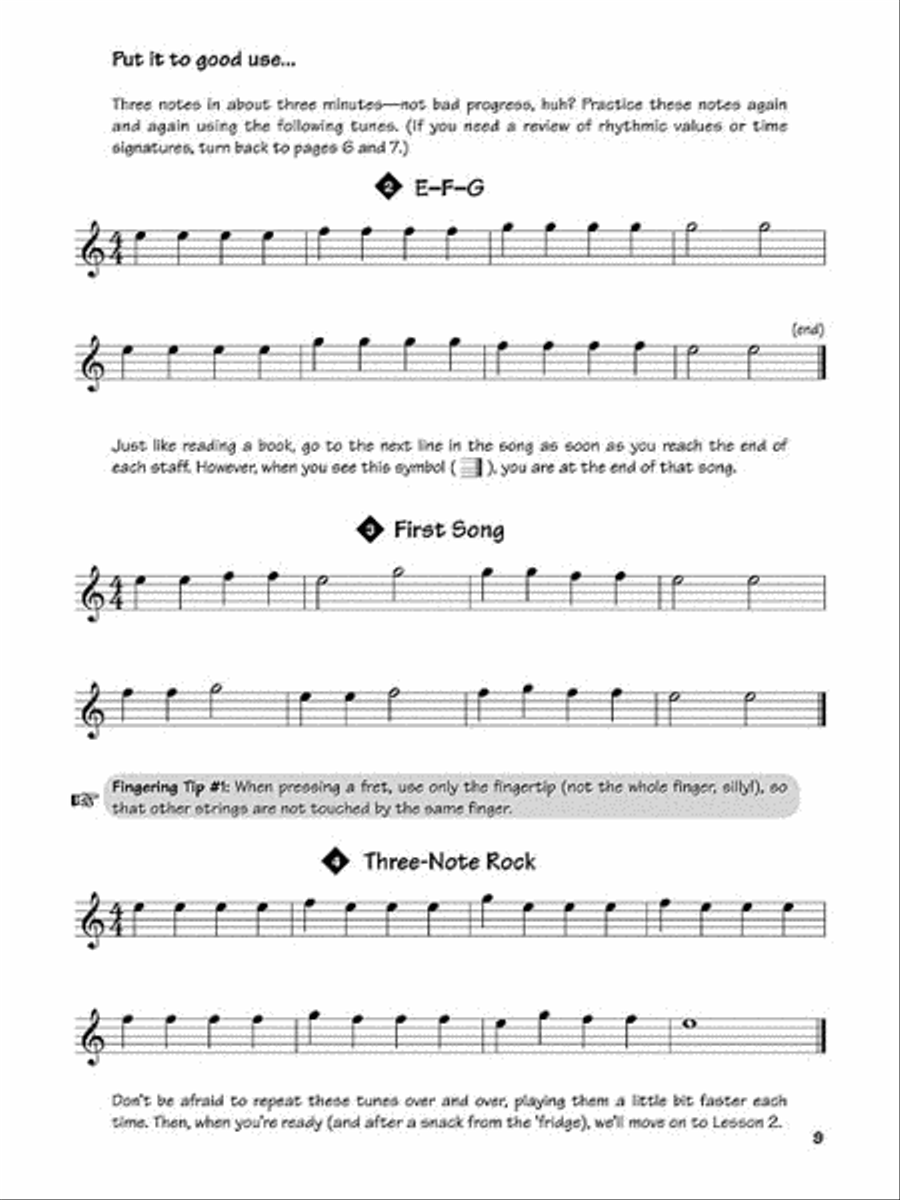 FastTrack Guitar Method – Book 1 Guitar Tablature scores gallery preview page 4