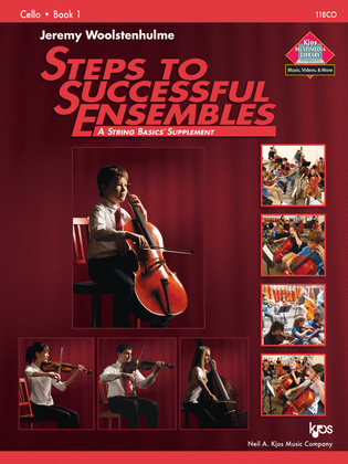 Book cover for Steps to Successful Ensembles - Book 1 - Cello