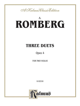 Book cover for Three Duets