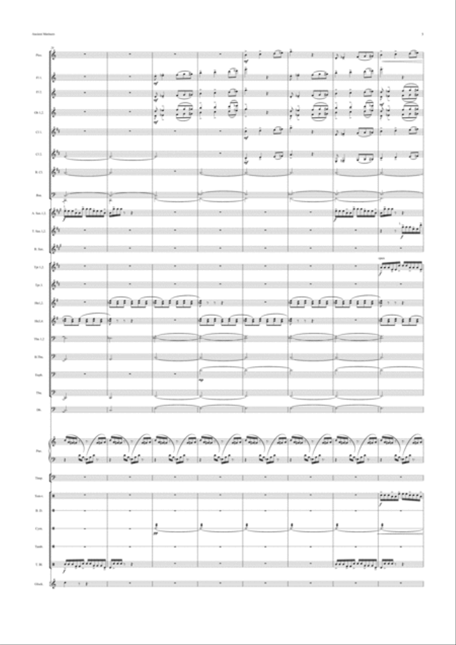 Ancient Mariners Ancient Mariners Concert Band scores gallery preview page 5