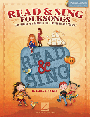 Book cover for Read & Sing Folksongs