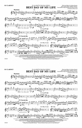 Book cover for Best Day of My Life: 1st B-flat Clarinet