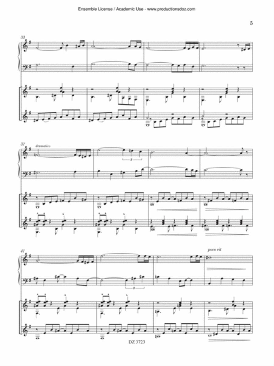 Los ríos de mi corazón Classical Guitar scores gallery preview page 5