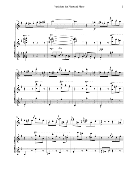 Variations for Flute and Piano image number null