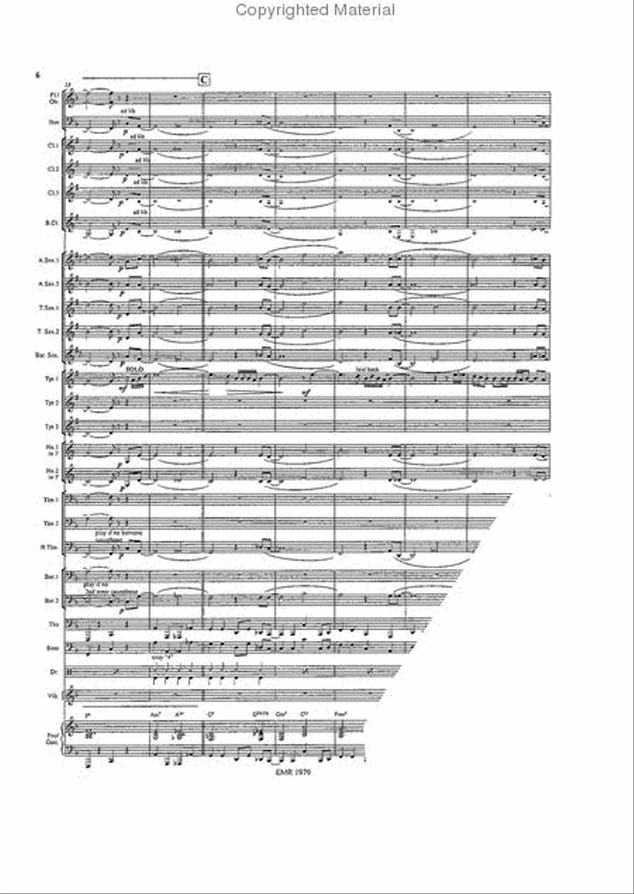 Li'l Darlin' Li'l Darlin' Concert Band scores gallery preview page 6