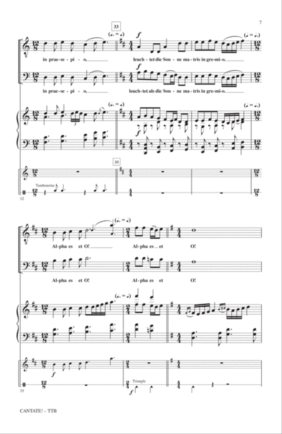 Cantate! TTBB scores gallery preview page 6