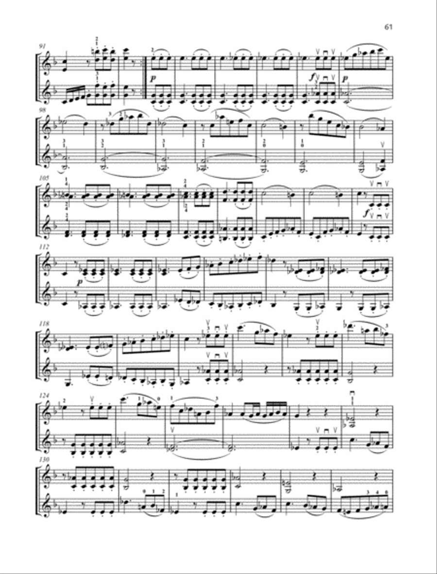 Duo concertant G major Duo concertant G major Violin scores gallery preview page 4