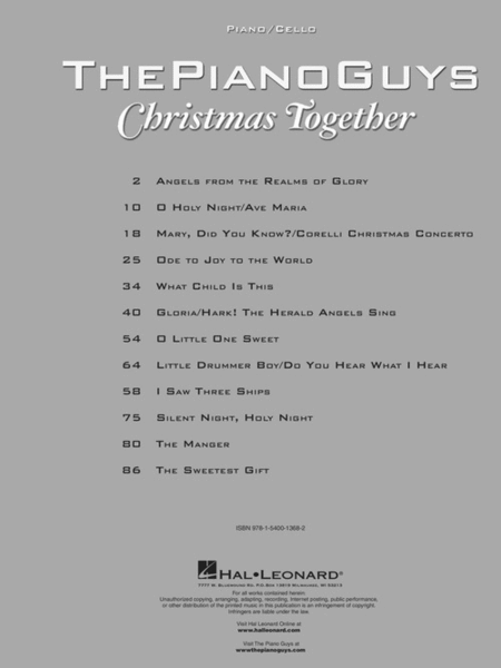 The Piano Guys – Christmas Together