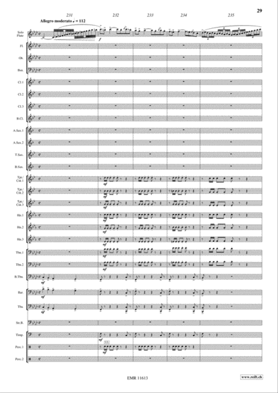 Carmen Fantasy Concert Band scores gallery preview page 30
