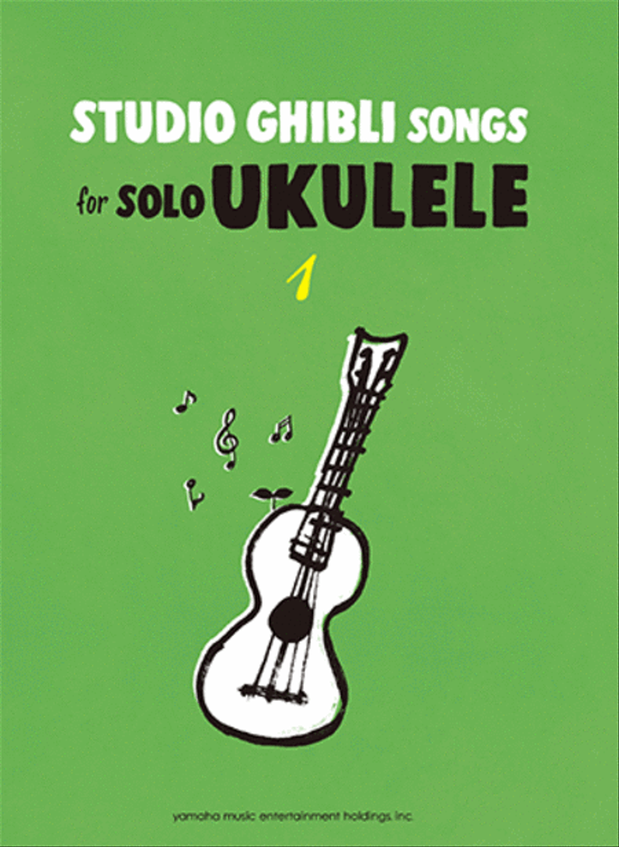 Studio Ghibli Songs for Solo Ukulele Vol.1/English Version Percussion scores gallery preview page 1