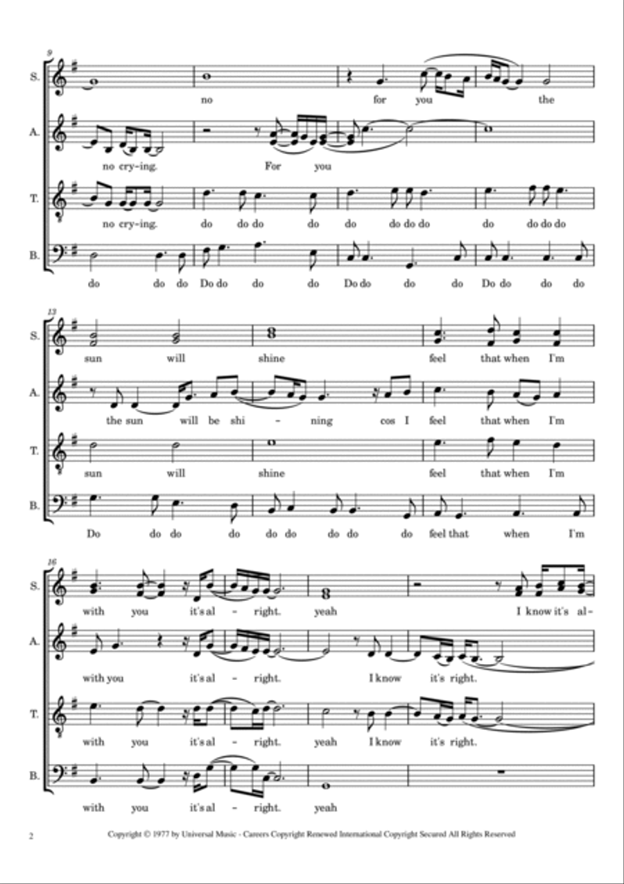 Songbird 4-Part scores gallery preview page 2