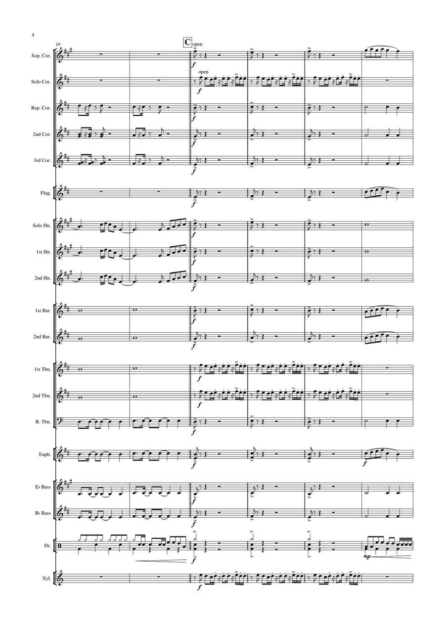 Espresso Brass Band scores gallery preview page 5