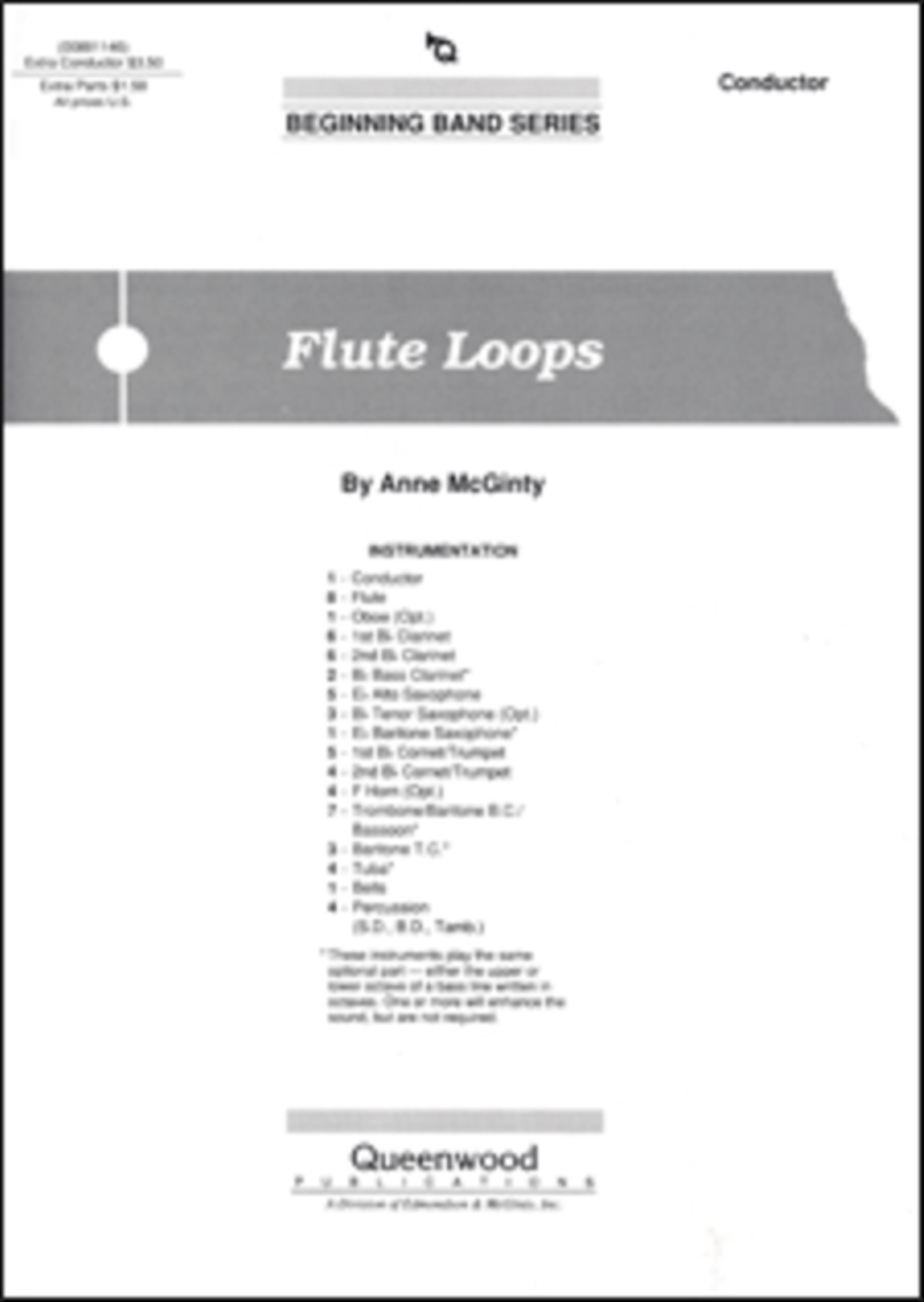 Flute Loops - Score Concert Band scores gallery preview page 1