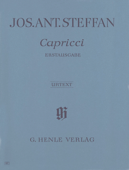 Steffan, Joseph Anton: 5 Capricci (first edition)