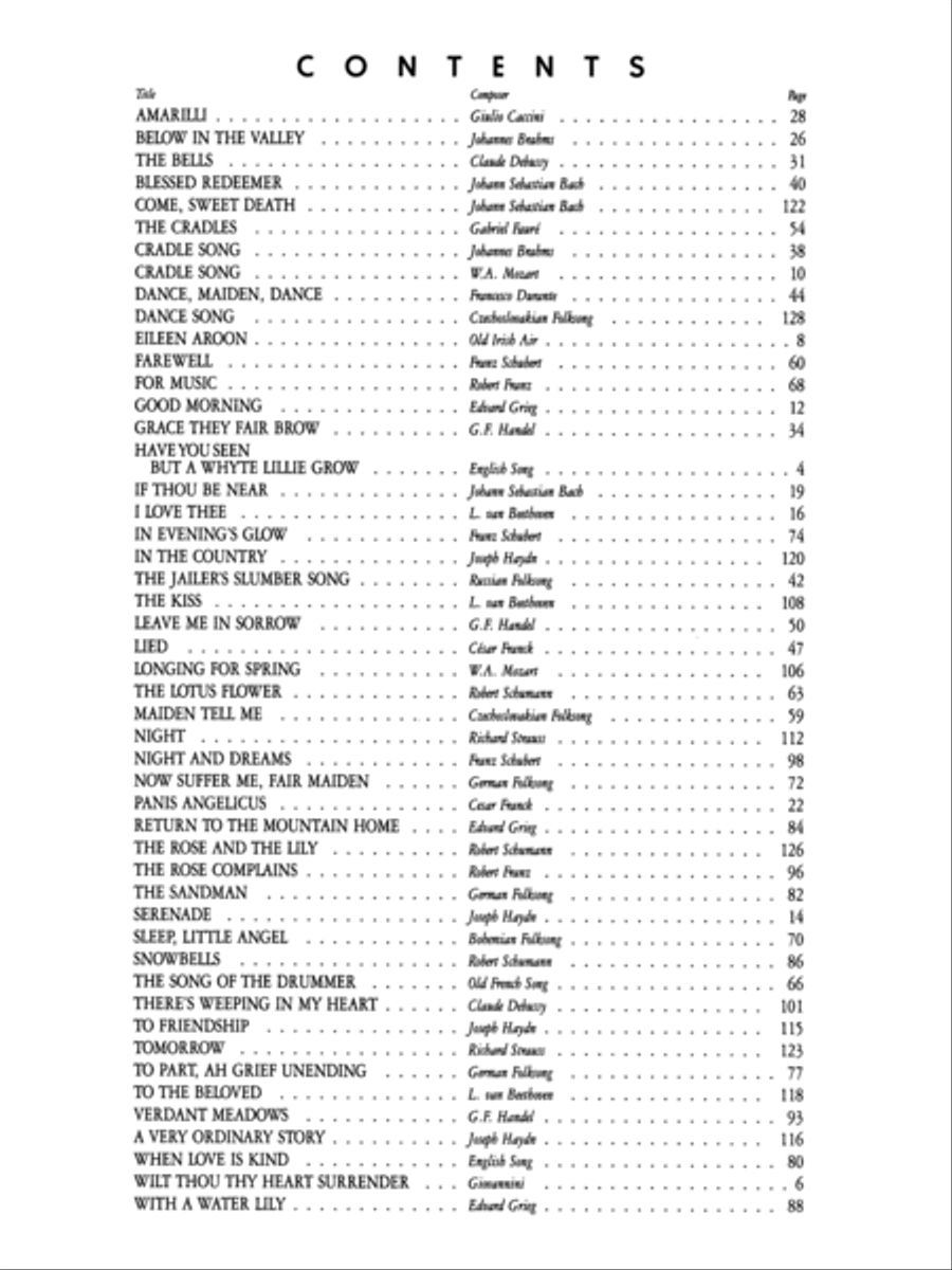 The Best of Pathways of Song Voice scores gallery preview page 2