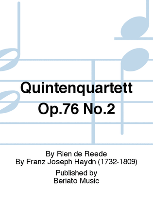 Book cover for Quintenquartett Op.76 No.2