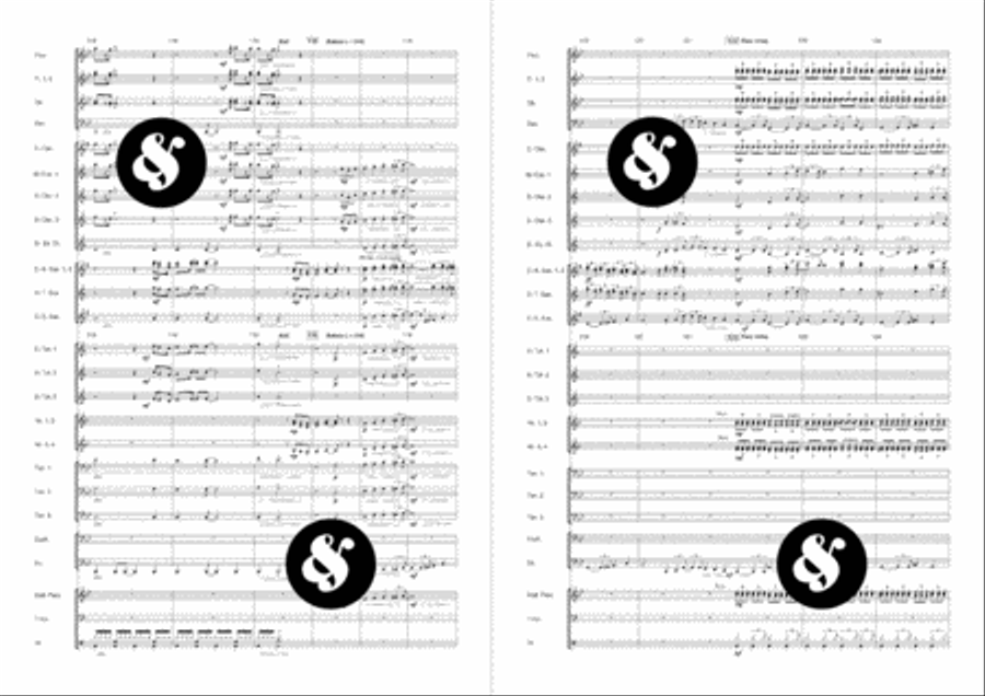 Mamma Mia! Concert Band scores gallery preview page 11