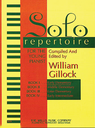 Book cover for Solo Repertoire for the Young Pianist, Book 1