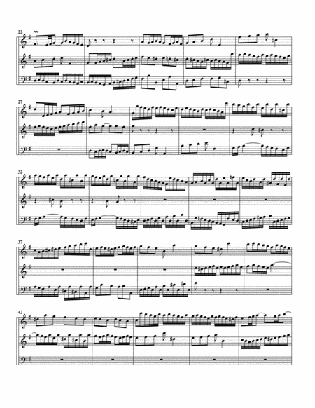 Fugue from Das wohltemperierte Klavier I, BWV 860/II (arrangement for 3 recorders)