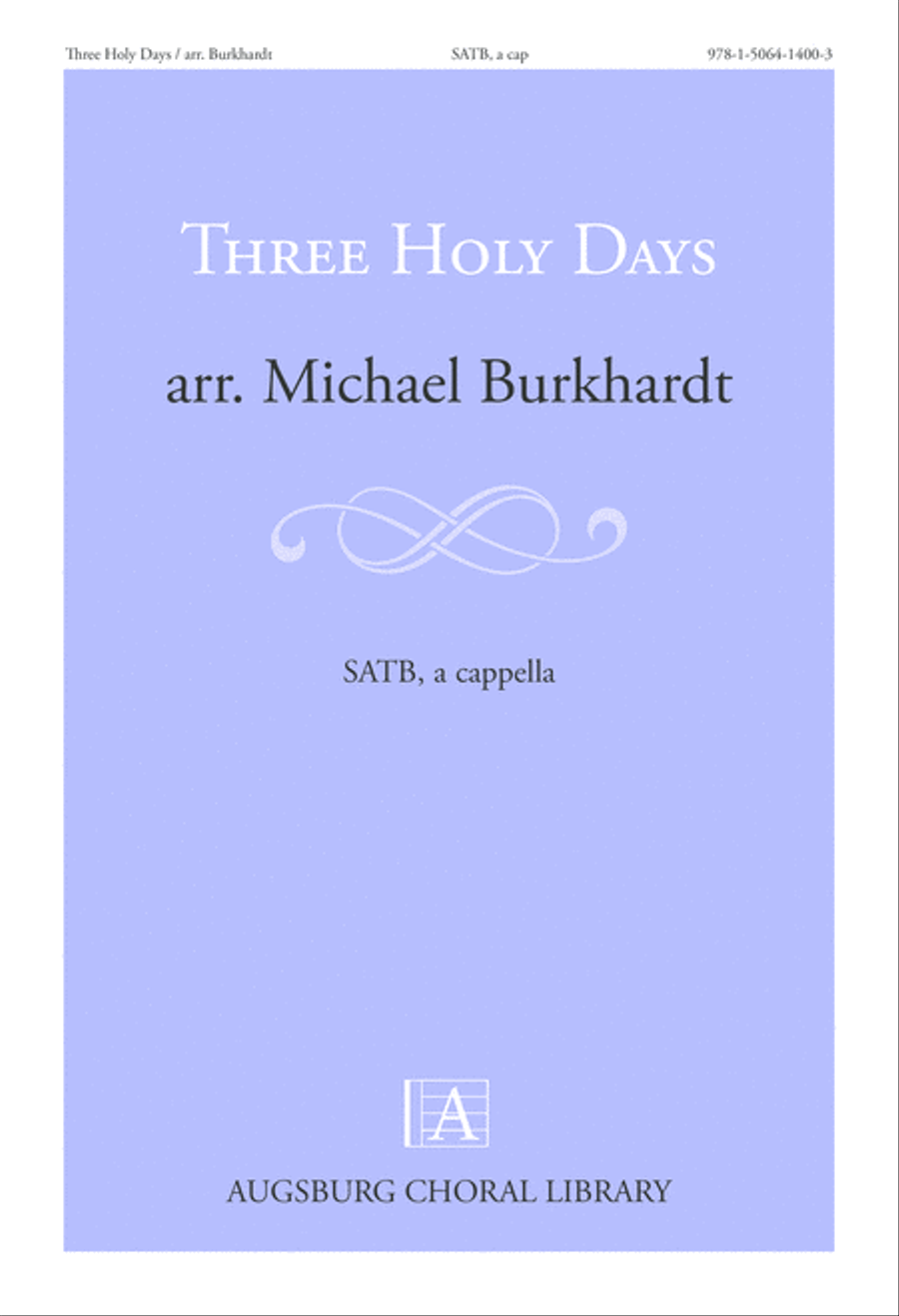 Three Holy Days 4-Part scores gallery preview page 2